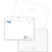 Airplane Semi-Custom Stationery