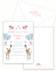 Baseball Semi-Custom Invitation