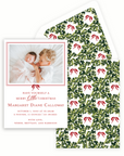 Merry Little Christmas Announcement Card