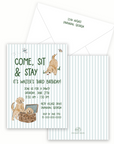 Dog Pawty Semi-Custom Invitation