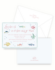 Fish Semi-Custom Invitation