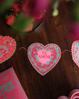 Valentine's Day Paper Garland