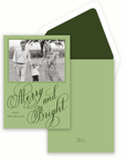 Merry and Bright Holiday Card
