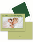 The More the Merrier Holiday Card