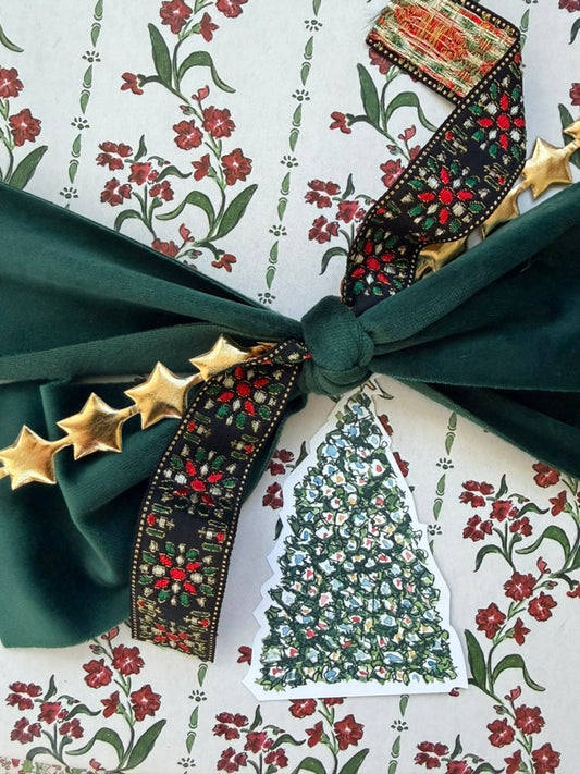 Christmas Tree Shaped Tags
