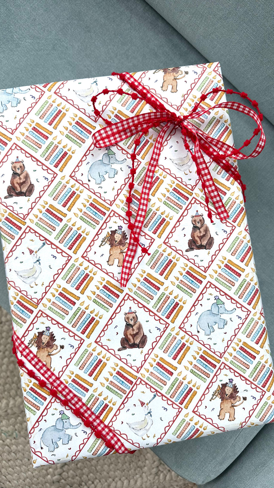 Party Animal Wrapping Paper