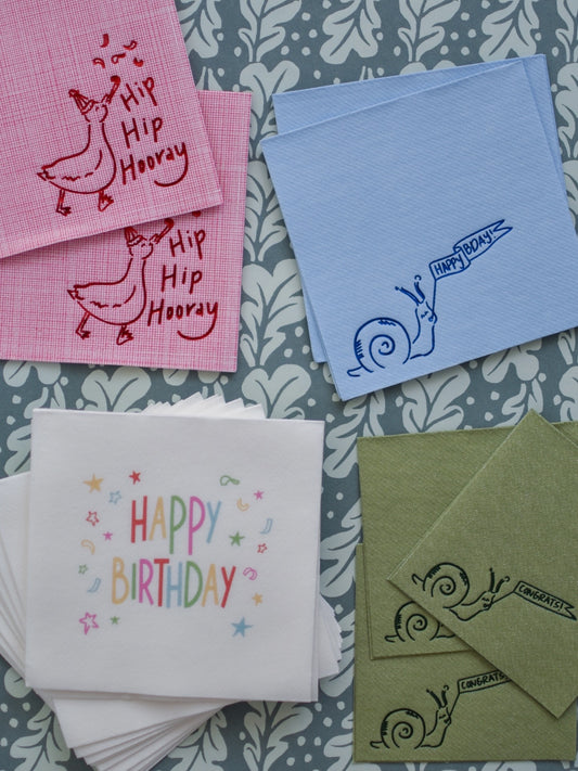 Hip Hip Hooray Napkins