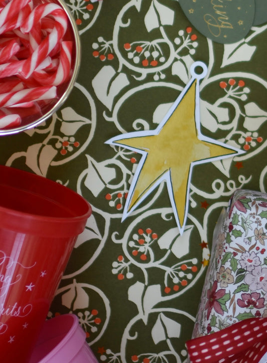 Star Shaped Tags