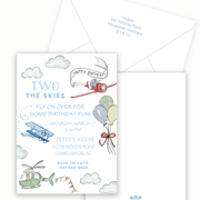 Airplane Semi-Custom Invitation