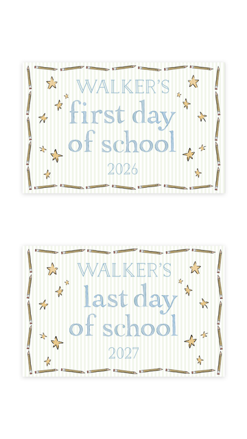 Back to School Sign