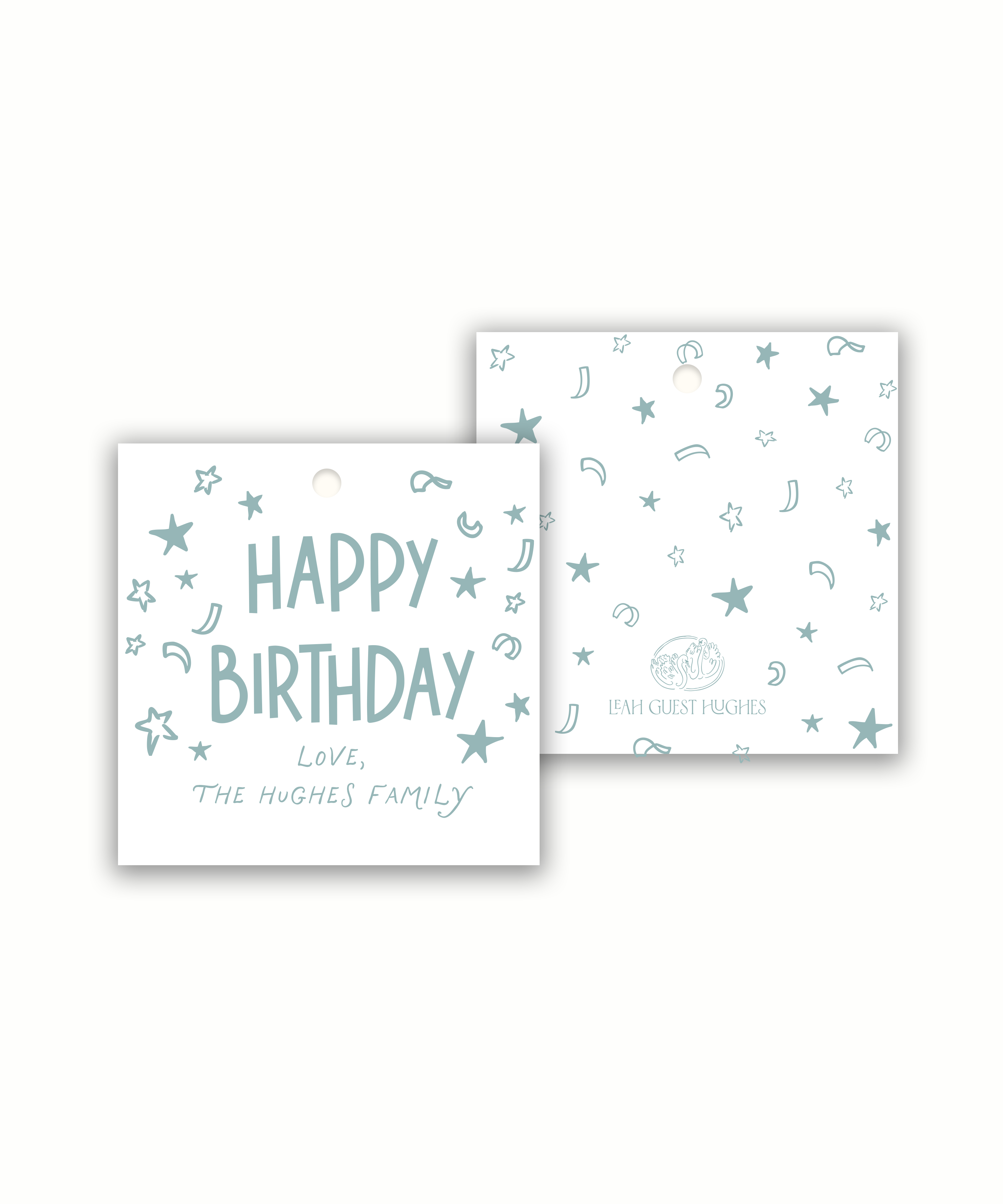 Happy Birthday Tags and Stickers