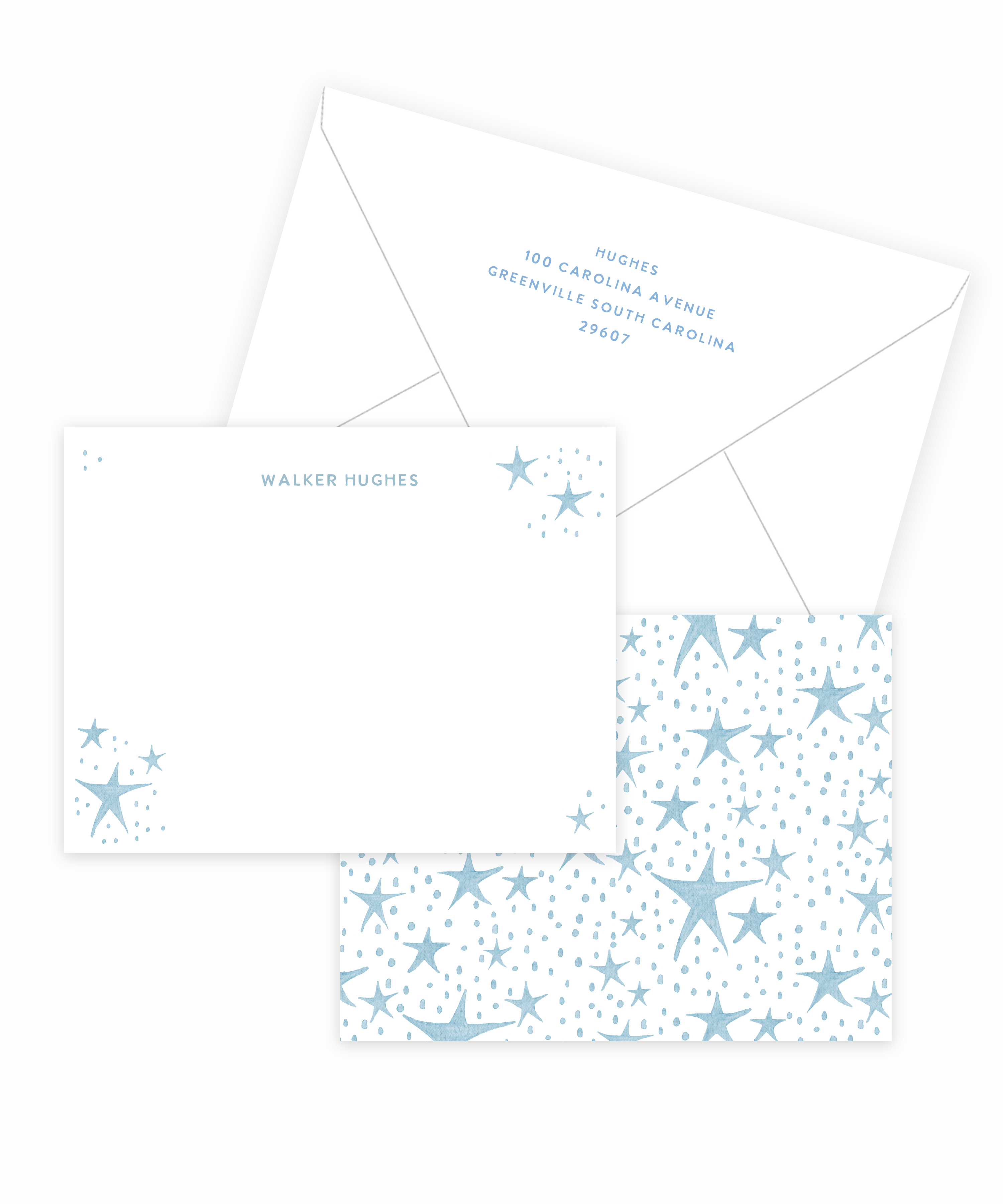 Star Semi-Custom Stationery
