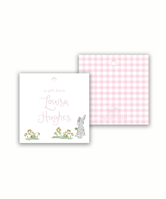 Bunny Tags or Stickers