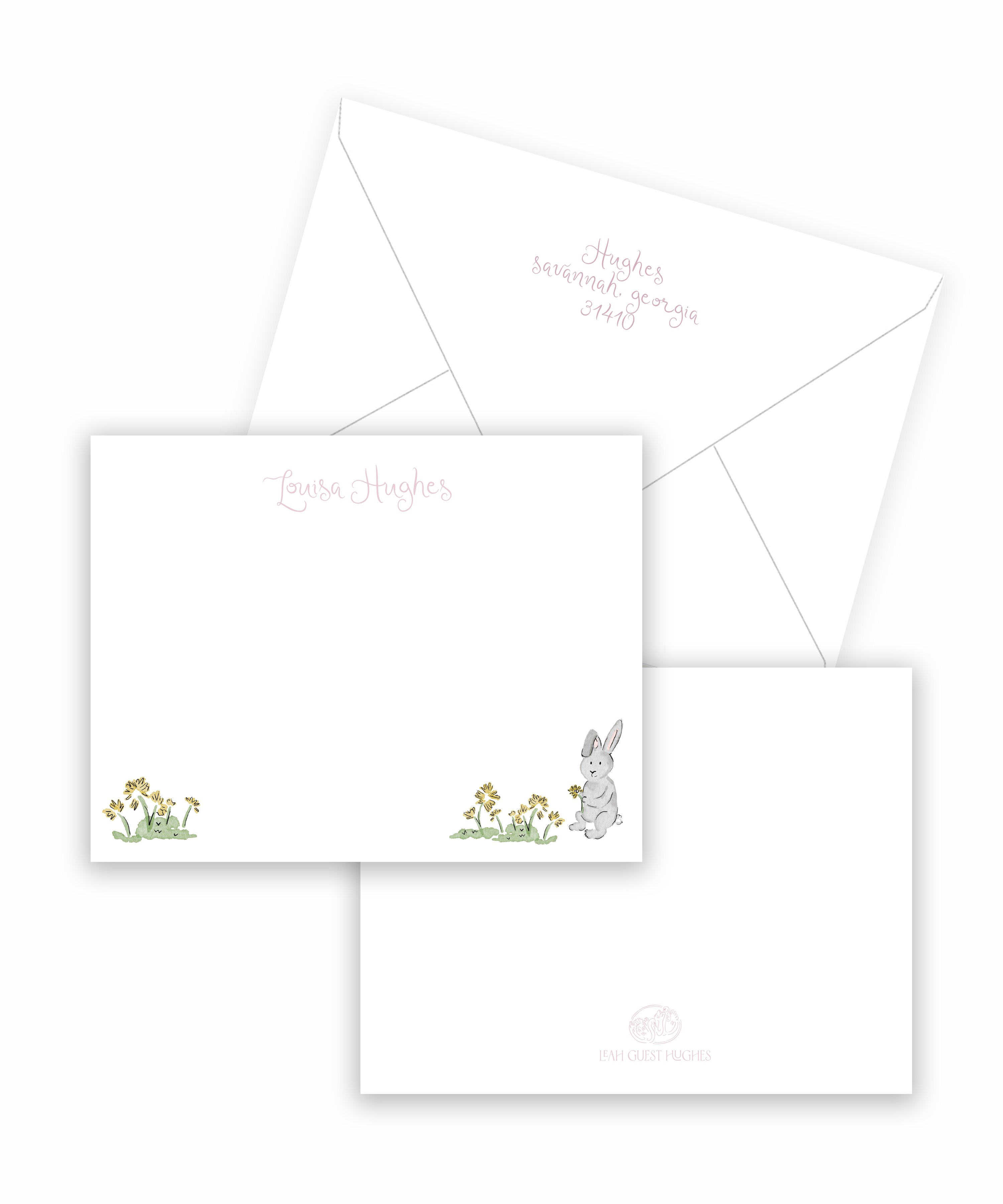 Bunny Stationery