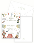 Camping Semi-Custom Invitation