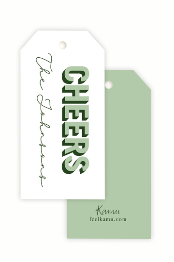 Cheers Gift Tags
