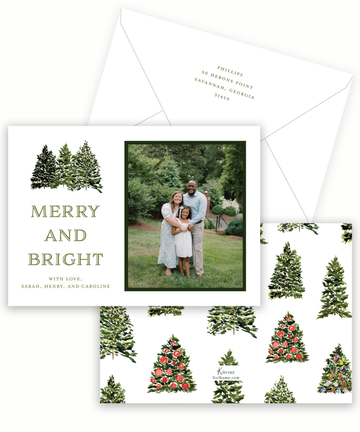 Christmas Tree Holiday Card