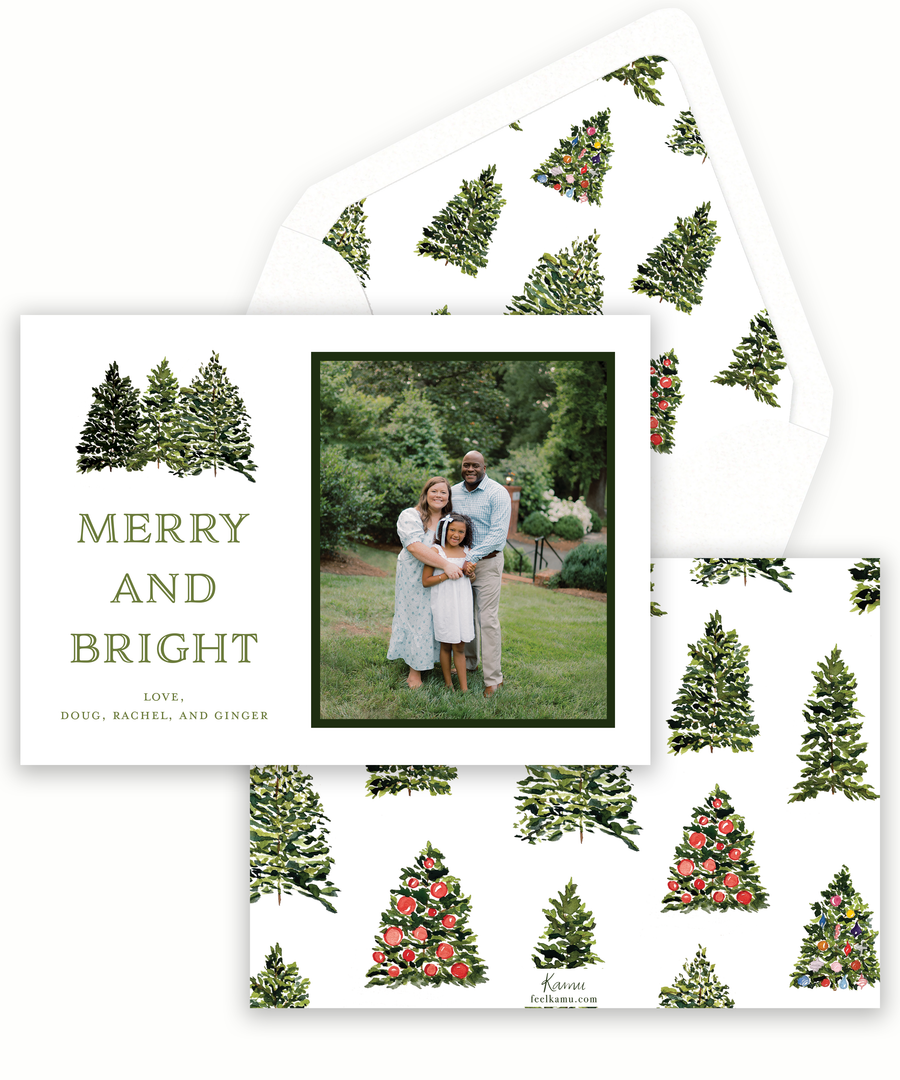 Christmas Tree Holiday Card