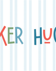 Blue Colorful Sticker Labels