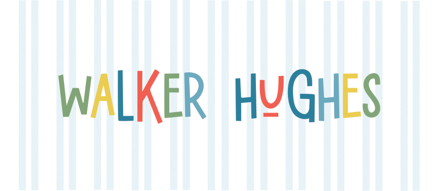 Blue Colorful Sticker Labels