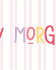 Pink Colorful Sticker Labels