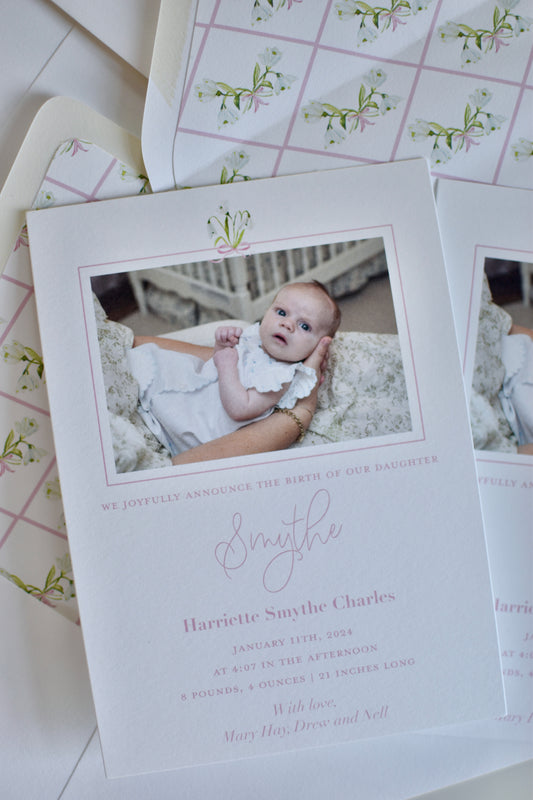 Custom Birth Announcements