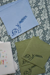 Birthday Snail Napkins