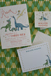 Dinosaur Birthday Semi-Custom Invitation
