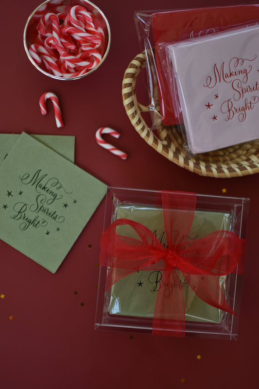 Making Spirits Bright Napkins