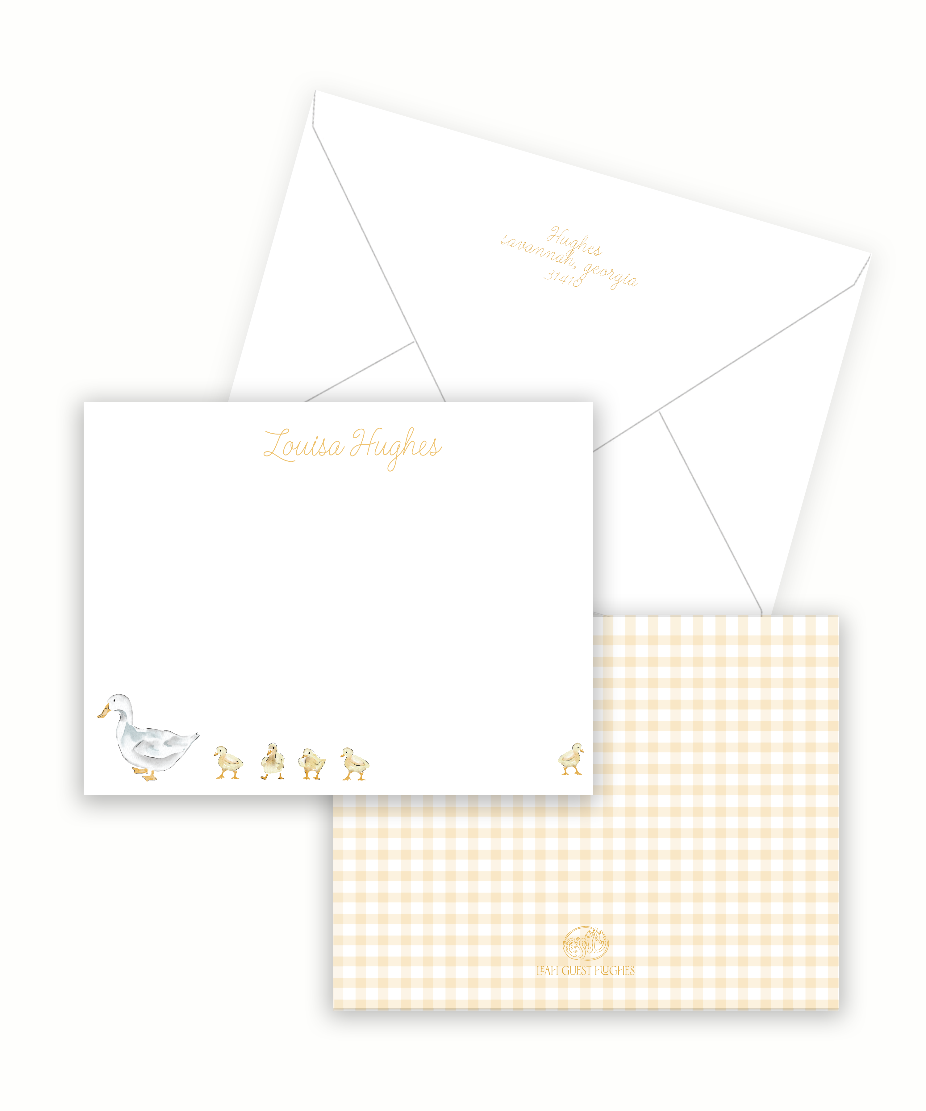 Duck Stationery