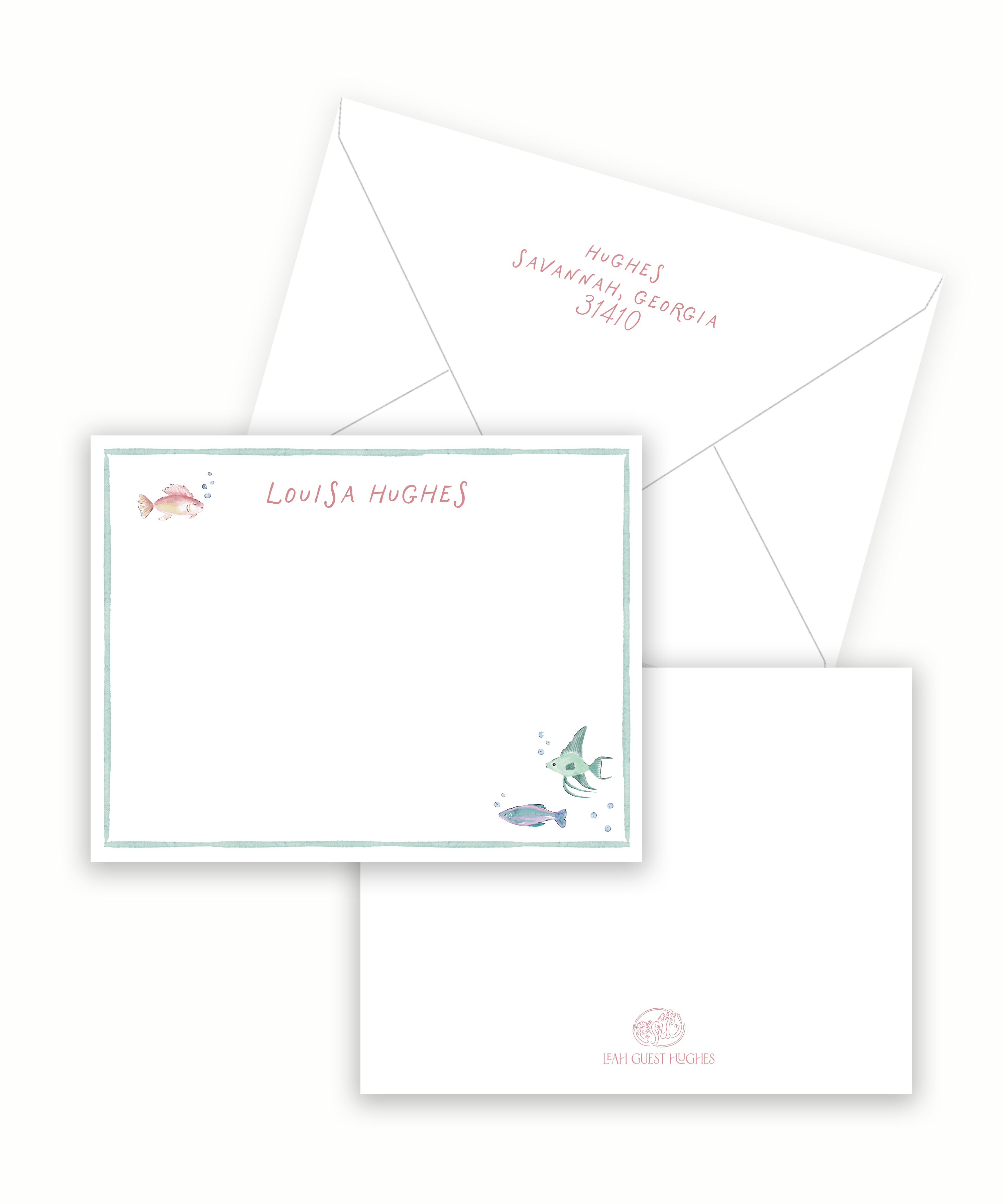 Fish Stationery