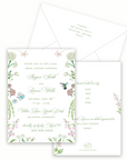 Floral Bridal Shower Semi-Custom Invitation