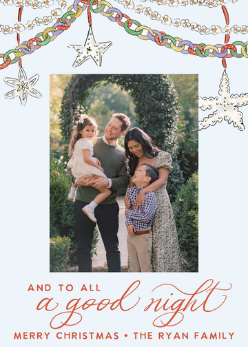 Garland Holiday Card