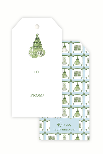 Christmas Tile Gift Tags