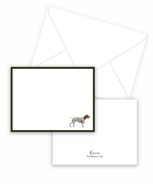Pointer Dog Stationery