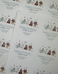 Party Animal Birthday Stickers