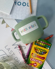 Blue Colorful Sticker Labels