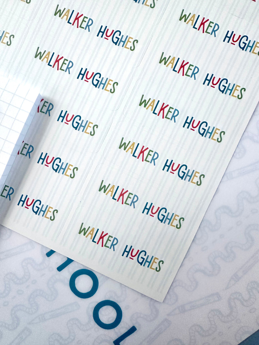 ABC Sticker Labels