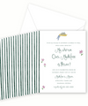 Madeline Folded Semi-Custom Invitation
