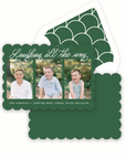 Laughing All the Way Holiday Card