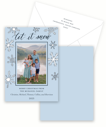 Let it Snow Holiday Card