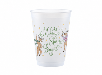Making Spirits Bright Reindeer Cups