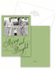 Merry and Bright Holiday Card