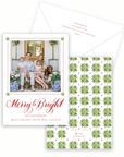 Modular Star Holiday Card