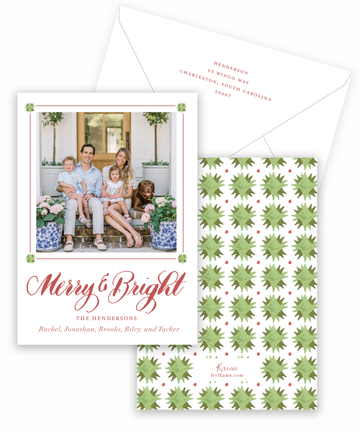 Modular Star Holiday Card