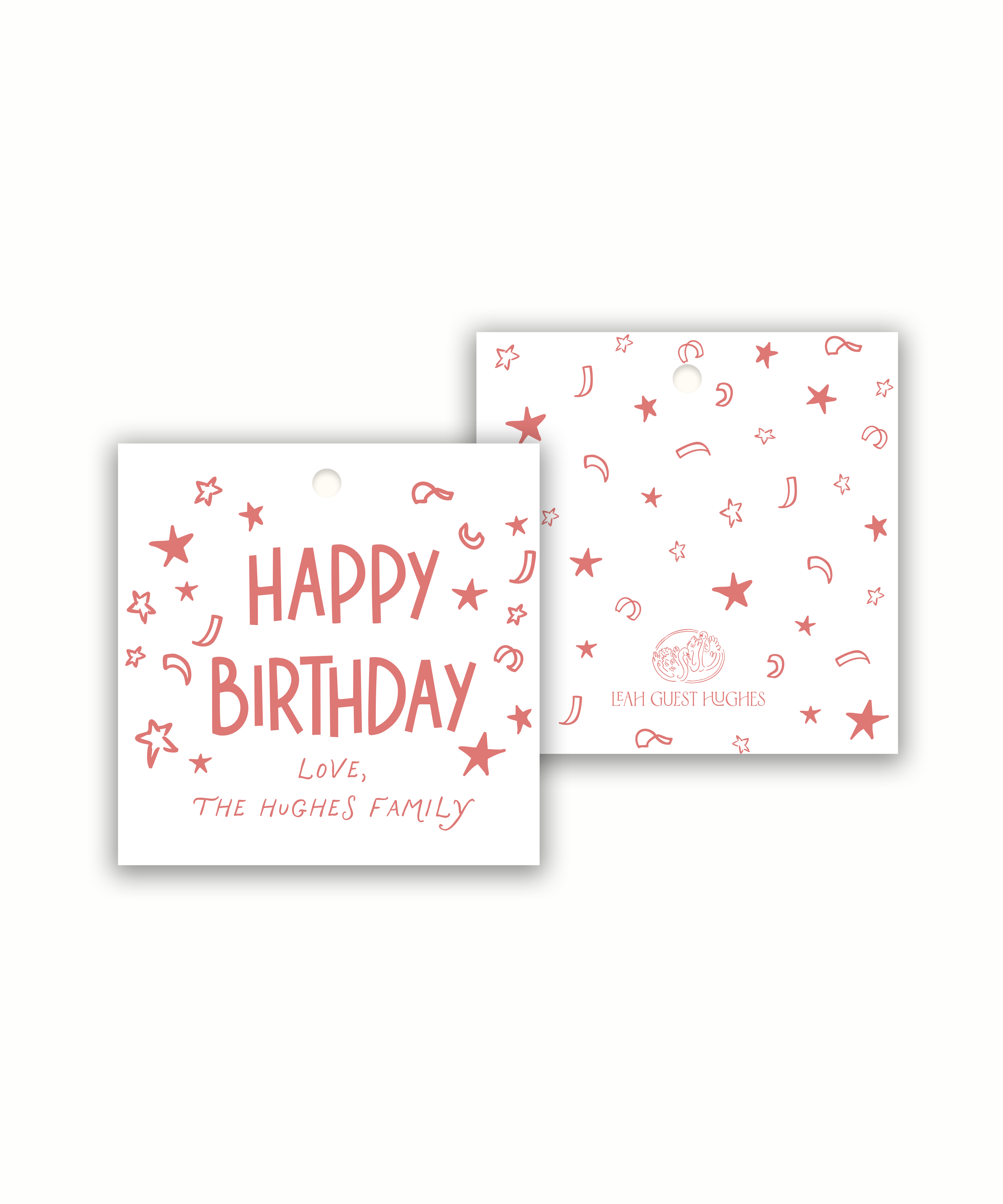 Happy Birthday Tags and Stickers