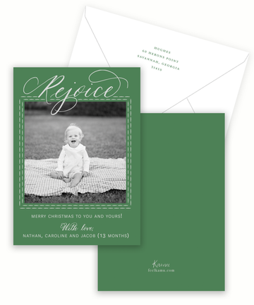 Rejoice Holiday Card