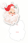 Santa Shaped Tags
