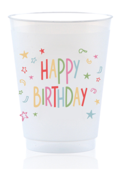 Happy Birthday Cups