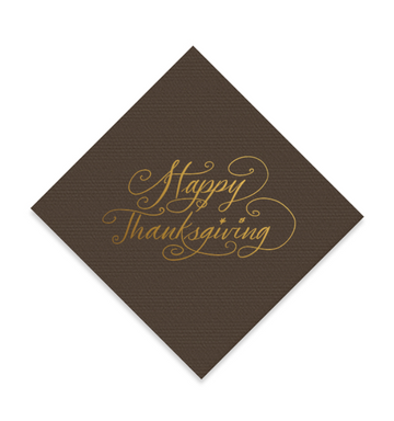 Happy Thanksgiving Napkins